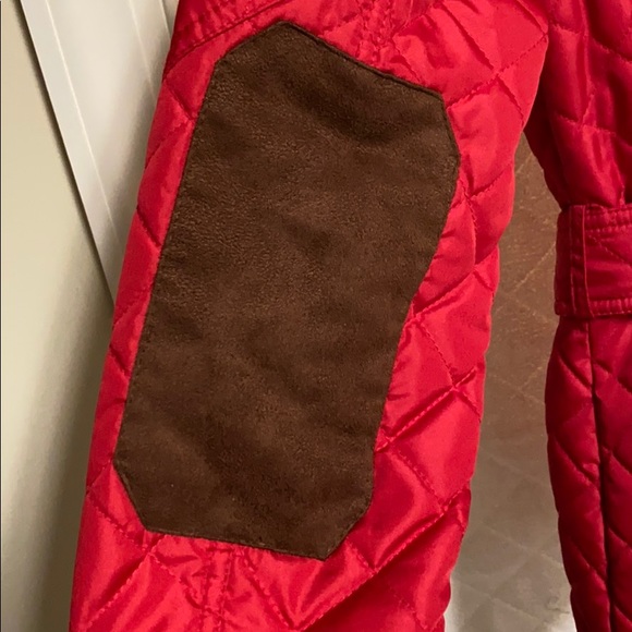 Lauren Ralph Lauren red equestrian quilted jacket - Picture 10 of 12